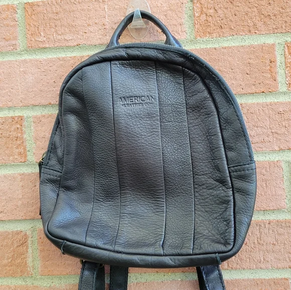 American Leather Co. Denise Mini Backpack in Black - Picture 2 of 9